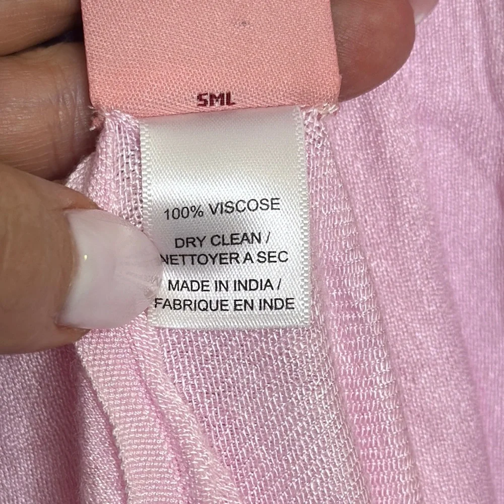 Theodora & Callum Pink Shimmer Wrap - Picture 4 of 6